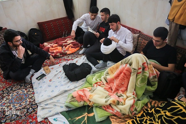 مراسم معنوی اعتکاف خراسان شمالی