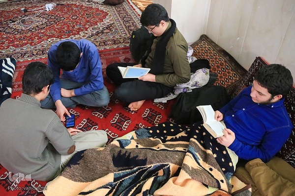 مراسم معنوی اعتکاف خراسان شمالی