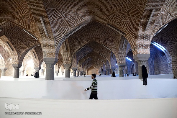 اولین روز مراسم معنوی «اعتکاف» در مسجد جامع تبریز