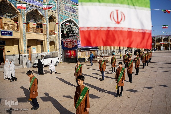 مراسم گلاب شویی ضریح مطهر حرم حضرت شاهچراغ (ع)‎‎