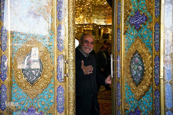 مراسم گلاب شویی ضریح مطهر حرم حضرت شاهچراغ (ع)‎‎