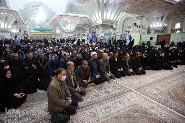 مراسم تجدید میثاق دانشگاهیان و جهادگران با آرمان‌های معمار کبیر انقلاب، امام خمینی (ره)