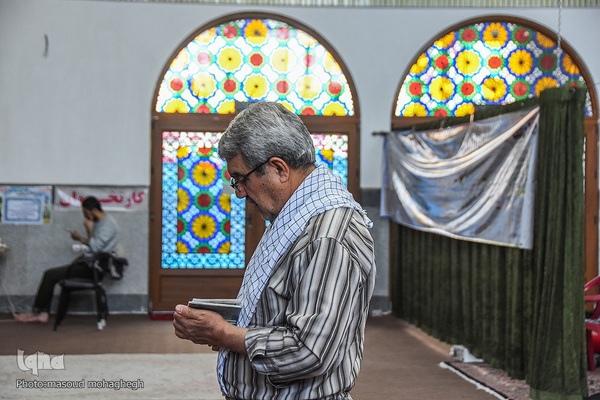 قرائت دعای ام داود در سومین روز مراسم معنوی اعتکاف