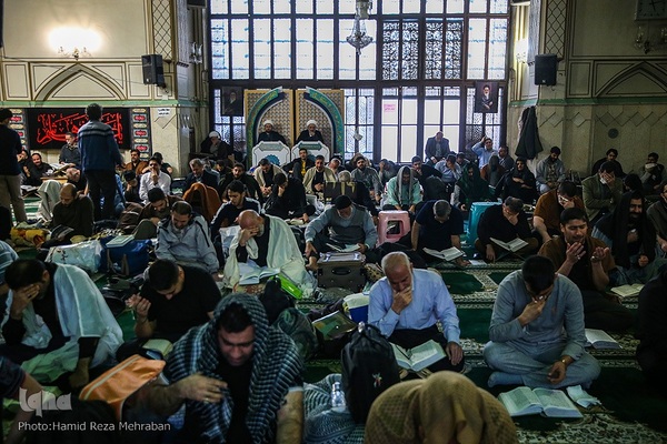 برگزاری مراسم «اعمال ام داوود» در آستان حضرت عبدالعظیم (س)