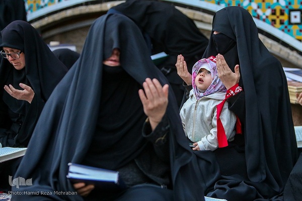 برگزاری مراسم «اعمال ام داوود» در آستان حضرت عبدالعظیم (س)