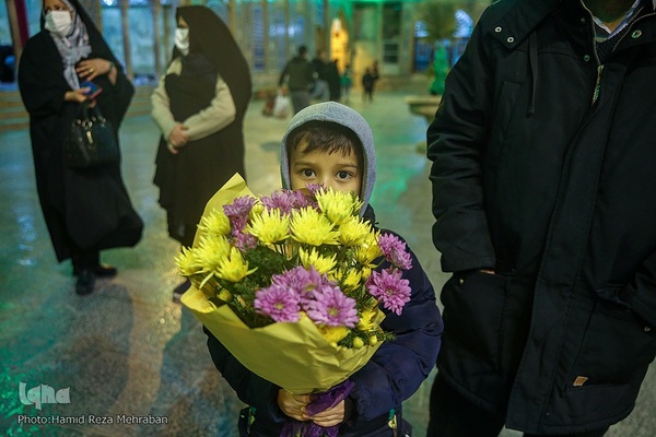 مراسم خداحافظی معتکفین