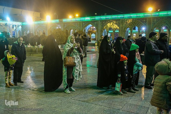 مراسم خداحافظی معتکفین