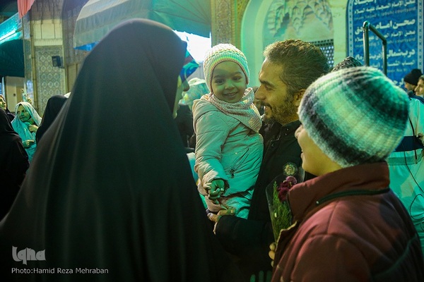 مراسم خداحافظی معتکفین