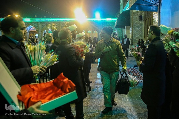 مراسم خداحافظی معتکفین