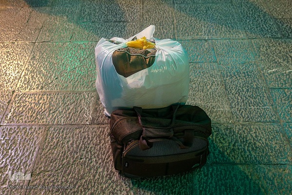 مراسم خداحافظی معتکفین