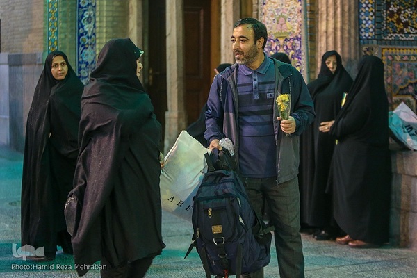 مراسم خداحافظی معتکفین