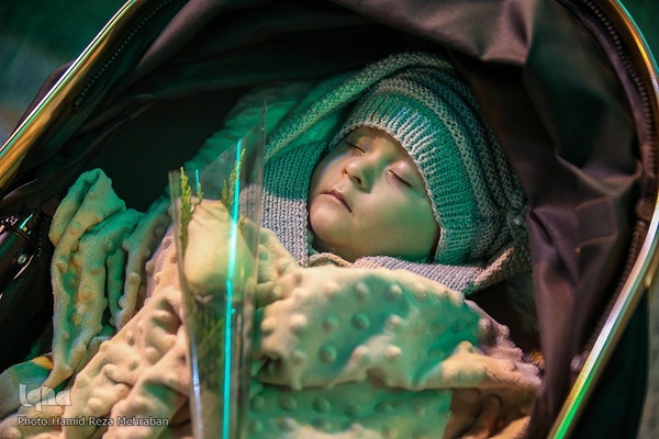 مراسم خداحافظی معتکفین