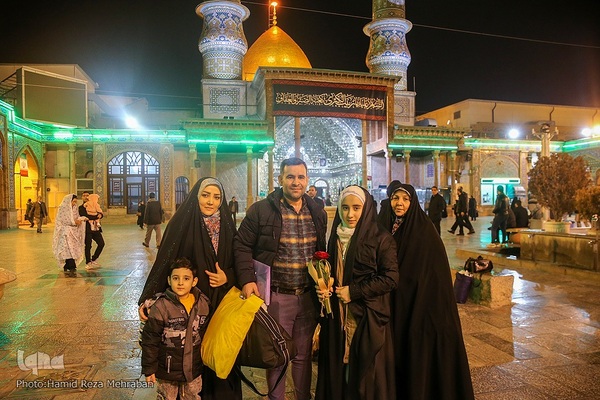 مراسم خداحافظی معتکفین