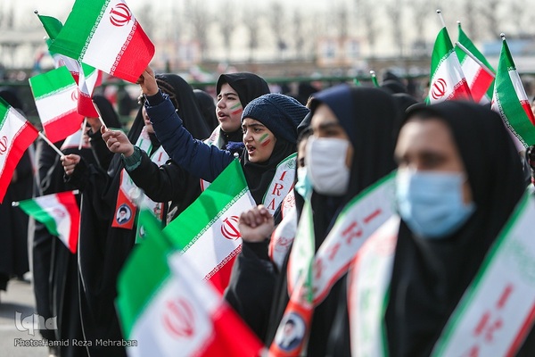 جشن پیروزی انقلاب اسلامی در میدان آزادی