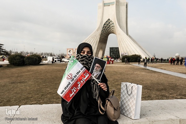 جشن پیروزی انقلاب اسلامی در میدان آزادی