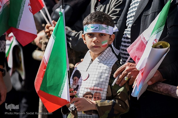 راهپیمایی یوم‌الله ۲۲ بهمن در شیراز