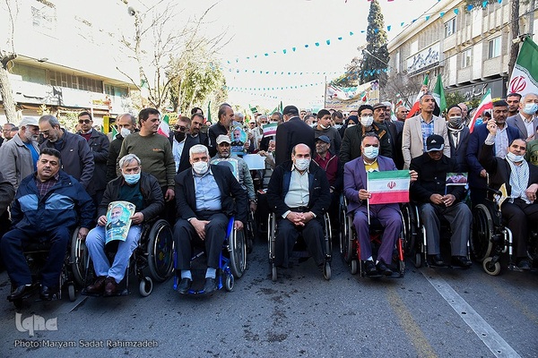 راهپیمایی یوم‌الله ۲۲ بهمن در شیراز