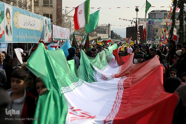 جشن پیروزی انقلاب اسلامی در تهران