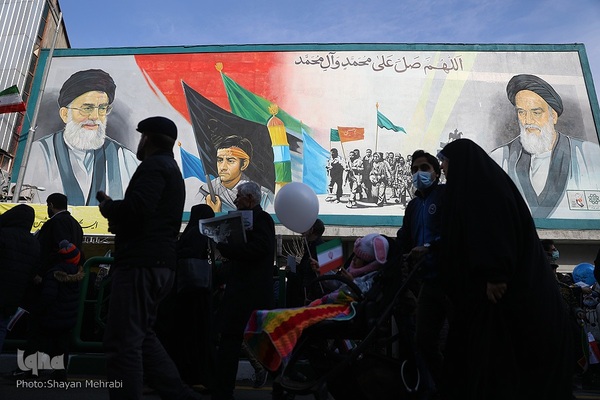 جشن پیروزی انقلاب اسلامی در تهران