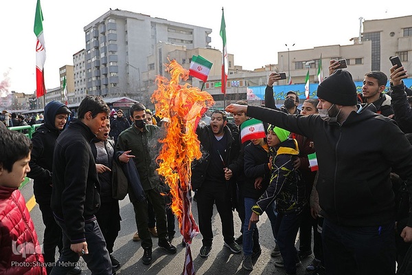 جشن پیروزی انقلاب اسلامی در تهران