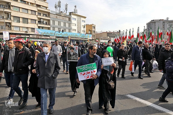 جشن پیروزی انقلاب اسلامی در تهران