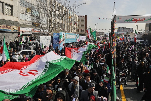 جشن پیروزی انقلاب اسلامی در تهران