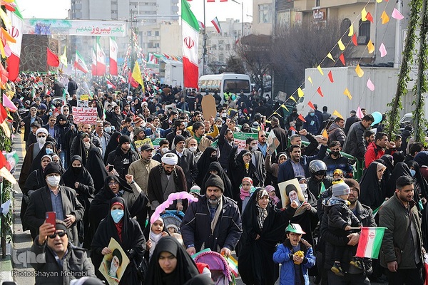 جشن پیروزی انقلاب اسلامی در تهران