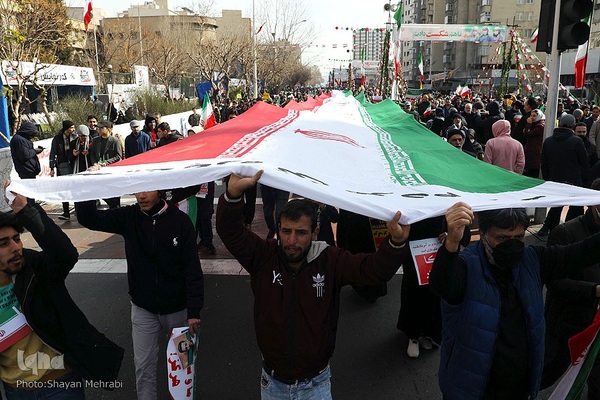 جشن پیروزی انقلاب اسلامی در تهران
