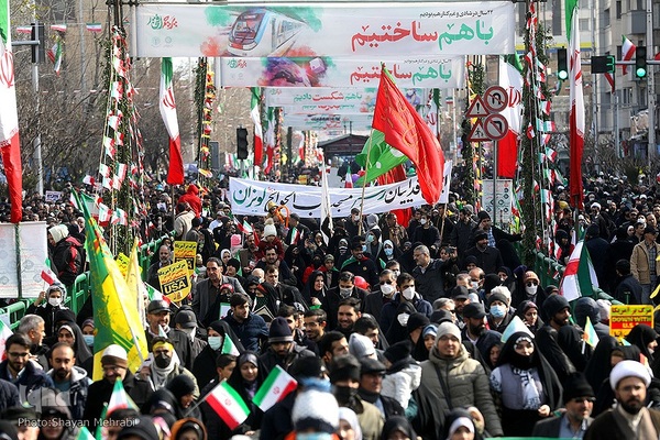 جشن پیروزی انقلاب اسلامی در تهران