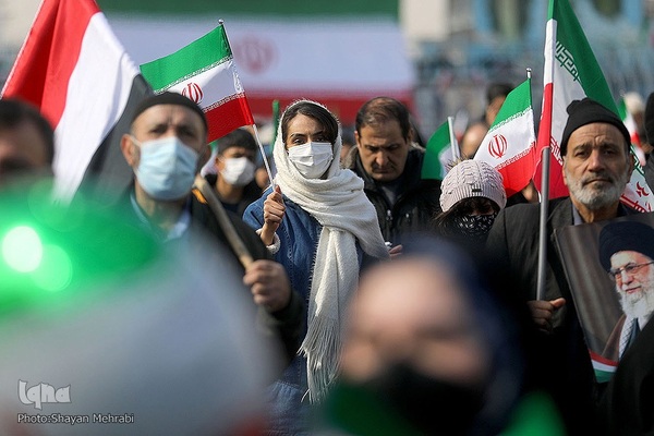 جشن پیروزی انقلاب اسلامی در تهران