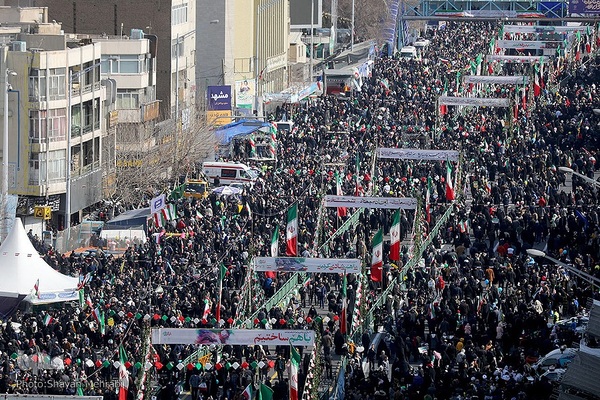 جشن پیروزی انقلاب اسلامی در تهران