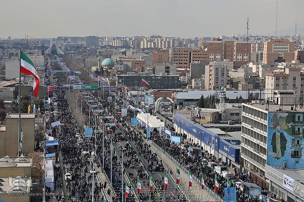 جشن پیروزی انقلاب اسلامی در تهران