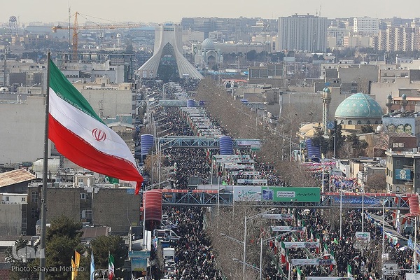 جشن پیروزی انقلاب اسلامی در تهران