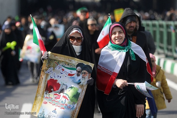 جشن پیروزی انقلاب اسلامی در تهران