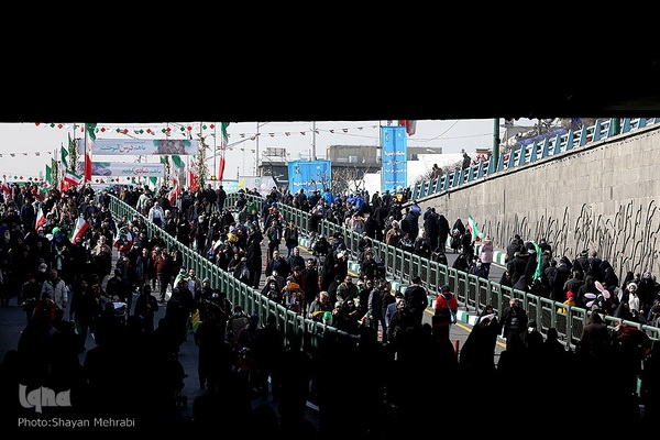 جشن پیروزی انقلاب اسلامی در تهران