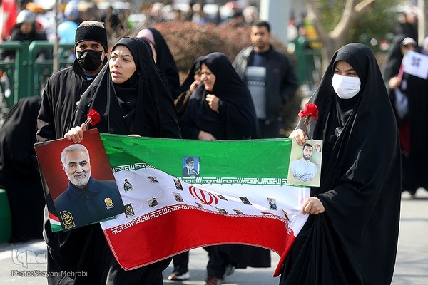 جشن پیروزی انقلاب اسلامی در تهران