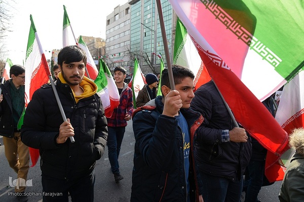 راهپیمایی یوم‌الله ۲۲ بهمن در تهران