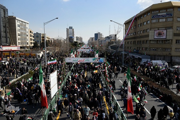 راهپیمایی یوم‌الله ۲۲ بهمن در تهران
