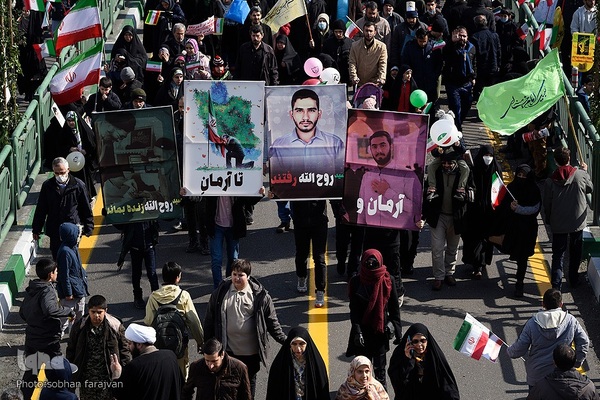 راهپیمایی یوم‌الله ۲۲ بهمن در تهران