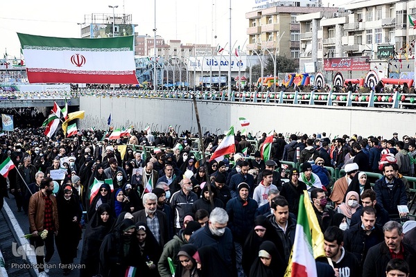 راهپیمایی یوم‌الله ۲۲ بهمن در تهران