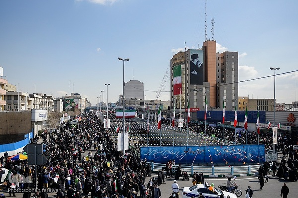 راهپیمایی یوم‌الله ۲۲ بهمن در تهران