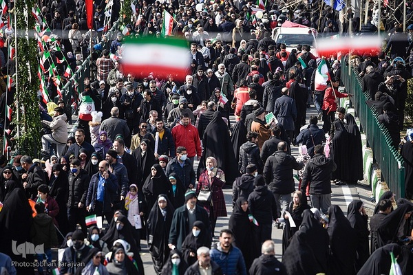 راهپیمایی یوم‌الله ۲۲ بهمن در تهران