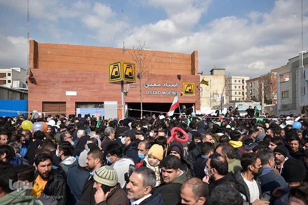 راهپیمایی یوم‌الله ۲۲ بهمن در تهران