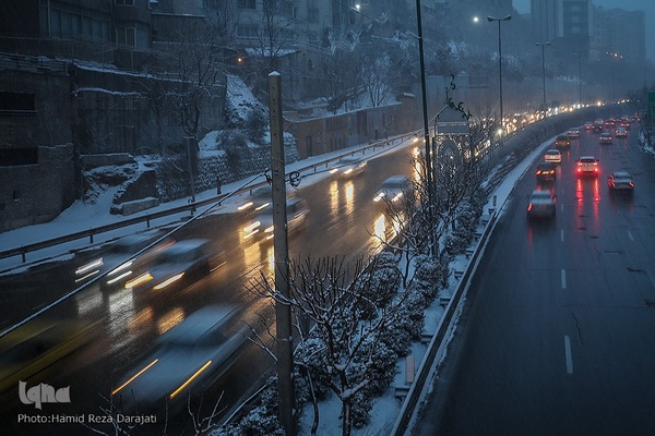 هوای برفی تهران