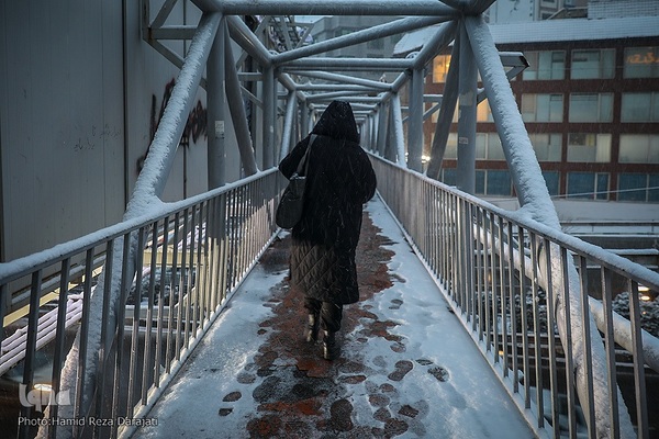 هوای برفی تهران