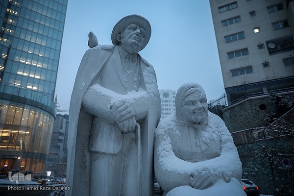 هوای برفی تهران