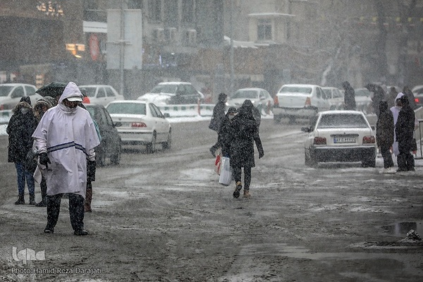 هوای برفی تهران