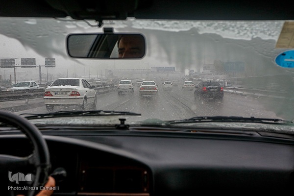 هوای برفی تهران