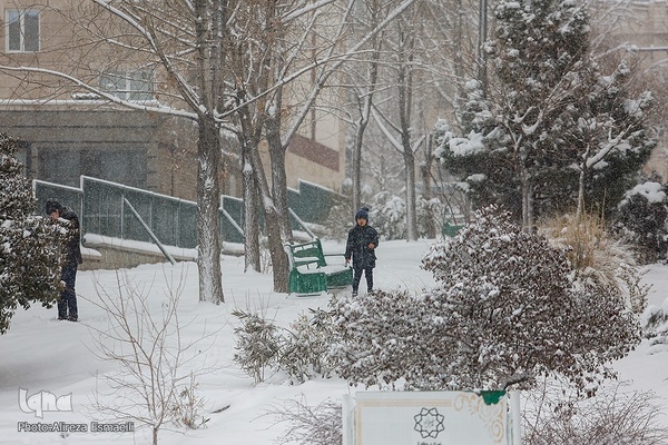 هوای برفی تهران