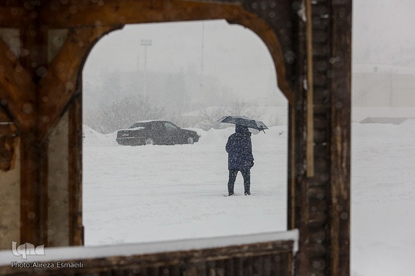 هوای برفی تهران